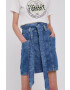 Tommy Jeans fusta jeans - Pled.ro