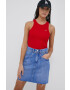 Tommy Jeans fusta jeans - Pled.ro