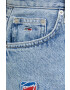 Tommy Jeans fusta jeans - Pled.ro