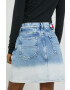 Tommy Jeans fusta jeans - Pled.ro