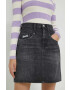 Tommy Jeans fusta jeans - Pled.ro