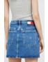 Tommy Jeans fusta jeans mini creion - Pled.ro