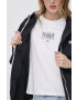 Tommy Jeans geaca femei culoarea negru de tranzitie - Pled.ro