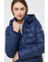 Tommy Jeans geaca femei culoarea albastru marin de iarna - Pled.ro