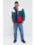 Tommy Jeans geaca barbati culoarea alb de iarna oversize - Pled.ro