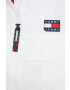 Tommy Jeans geaca femei culoarea verde de tranzitie - Pled.ro