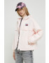 Tommy Jeans geaca femei culoarea roz de tranzitie - Pled.ro