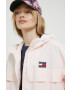 Tommy Jeans geaca femei culoarea roz de tranzitie - Pled.ro