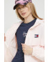 Tommy Jeans geaca femei culoarea roz de tranzitie - Pled.ro