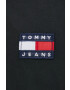 Tommy Jeans geaca femei culoarea negru de tranzitie - Pled.ro