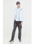 Tommy Jeans geaca barbati culoarea albastru marin de tranzitie oversize - Pled.ro