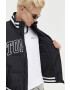 Tommy Jeans geaca bomber barbati culoarea negru de tranzitie - Pled.ro