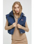 Tommy Jeans geaca de puf femei culoarea albastru marin de iarna oversize - Pled.ro