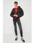 Tommy Jeans geaca de puf femei culoarea negru de iarna - Pled.ro