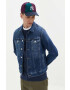 Tommy Jeans geaca jeans barbati de tranzitie oversize - Pled.ro