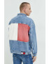 Tommy Jeans geaca jeans barbati de tranzitie oversize - Pled.ro