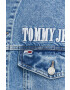 Tommy Jeans geaca jeans barbati de tranzitie oversize - Pled.ro