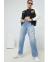 Tommy Jeans jeansi Betsy femei medium waist - Pled.ro