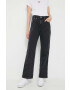 Tommy Jeans jeansi Betsy femei culoarea negru - Pled.ro