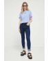 Tommy Jeans jeansi Nora femei culoarea albastru marin - Pled.ro