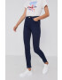 Tommy Jeans jeansi Sylvia femei culoarea albastru marin - Pled.ro