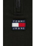 Tommy Jeans longsleeve femei culoarea negru - Pled.ro