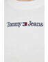 Tommy Jeans longsleeve din bumbac - Pled.ro