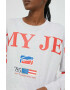 Tommy Jeans longsleeve din bumbac - Pled.ro