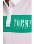 Tommy Jeans longsleeve din bumbac - Pled.ro