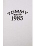 Tommy Jeans longsleeve din bumbac culoarea alb - Pled.ro