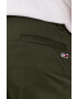 Tommy Jeans Pantaloni bărbați culoarea verde mulat - Pled.ro