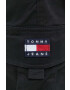 Tommy Jeans pantaloni femei culoarea negru lat high waist - Pled.ro