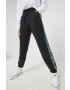 Tommy Jeans pantaloni femei culoarea alb lat high waist - Pled.ro