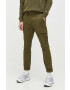 Tommy Jeans pantaloni barbati culoarea verde cu fason cargo - Pled.ro