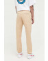 Tommy Jeans pantaloni barbati culoarea bej - Pled.ro