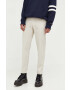 Tommy Jeans pantaloni barbati culoarea bej cu fason chinos - Pled.ro