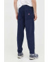 Tommy Jeans pantaloni de bumbac culoarea albastru marin drept - Pled.ro