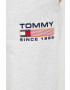 Tommy Jeans pantaloni de trening femei culoarea gri melanj - Pled.ro