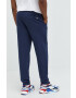 Tommy Jeans pantaloni de trening barbati culoarea albastru marin cu imprimeu - Pled.ro