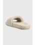 Tommy Jeans papuci de casa Warm Slipper culoarea bej - Pled.ro