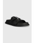 Tommy Jeans papuci FANCY SANDAL femei culoarea negru EN0EN02136 - Pled.ro