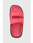 Tommy Jeans papuci FANCY SANDAL femei culoarea roz EN0EN02136 - Pled.ro