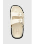 Tommy Jeans papuci FANCY SANDAL femei culoarea bej EN0EN02136 - Pled.ro