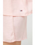 Tommy Jeans pijama femei culoarea roz - Pled.ro