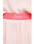 Tommy Jeans pijama femei culoarea roz - Pled.ro