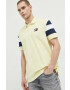 Tommy Jeans polo de bumbac culoarea albastru marin neted - Pled.ro