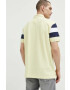 Tommy Jeans polo de bumbac culoarea albastru marin neted - Pled.ro