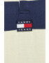 Tommy Jeans polo de bumbac culoarea galben modelator - Pled.ro