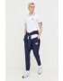 Tommy Jeans polo de bumbac culoarea alb modelator - Pled.ro