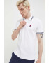 Tommy Jeans polo de bumbac culoarea alb modelator - Pled.ro